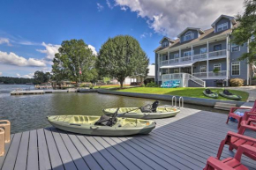 Waterfront Home on Jackson Lake with Dock